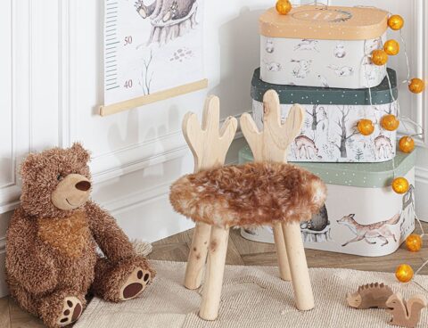 Παιδικό Δωμάτιο & Διακόσμηση Deer Stool Atmosphera For Kids 174276