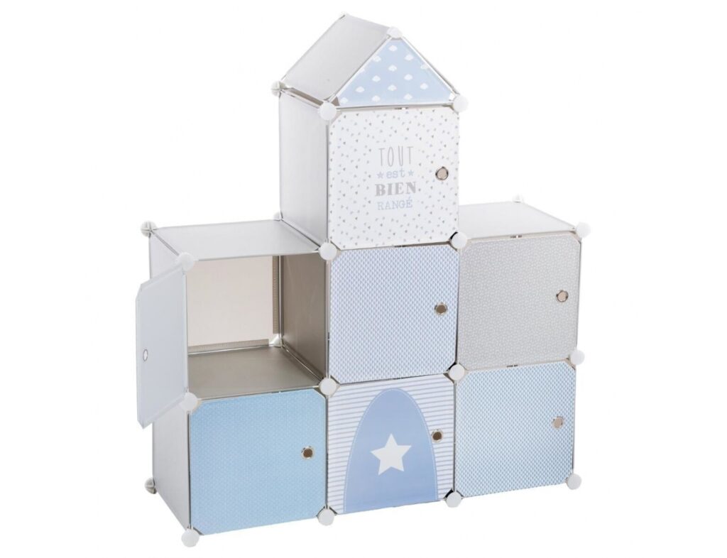 Παιδικό Δωμάτιο & Διακόσμηση Grey Storage Castle Atmosphera For Kids 127162B