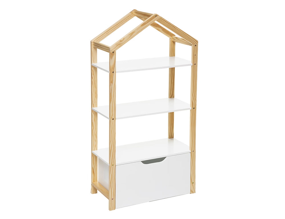 Παιδικό Δωμάτιο & Διακόσμηση House Bookcase + Drawer Atmosphera For Kids 174330