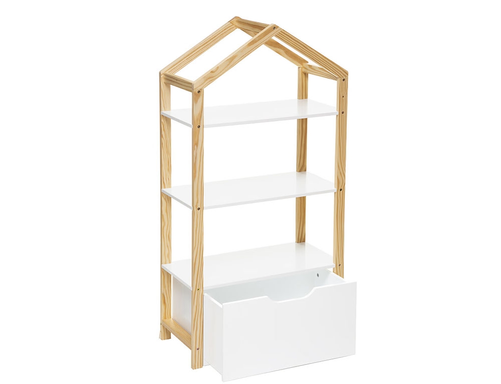Παιδικό Δωμάτιο & Διακόσμηση House Bookcase + Drawer Atmosphera For Kids 174330