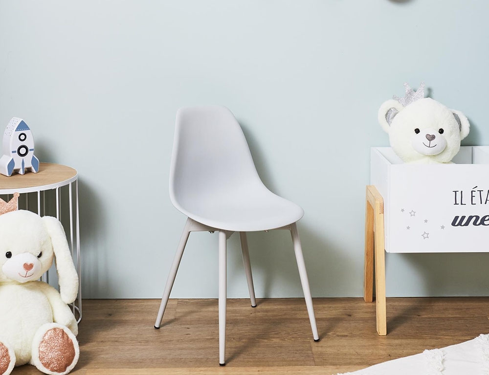 Παιδικό Δωμάτιο & Διακόσμηση Lina Grey Child Chair Hd7481