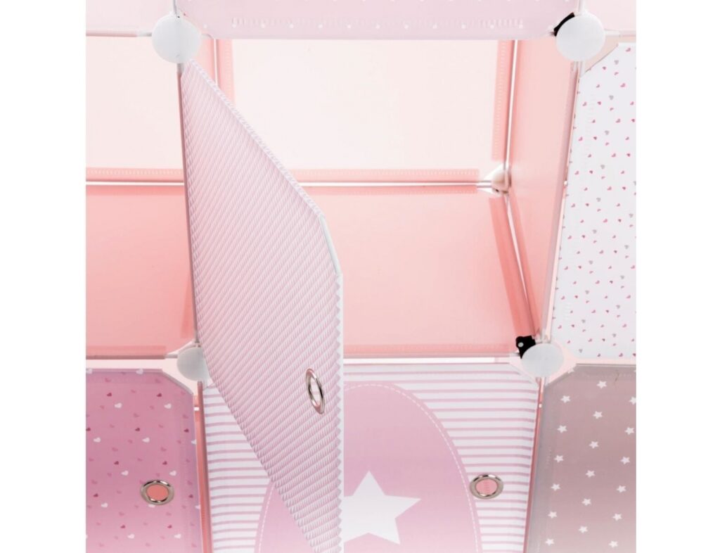 Παιδικό Δωμάτιο & Διακόσμηση Pink Storage Castle Atmosphera For Kids 127162A