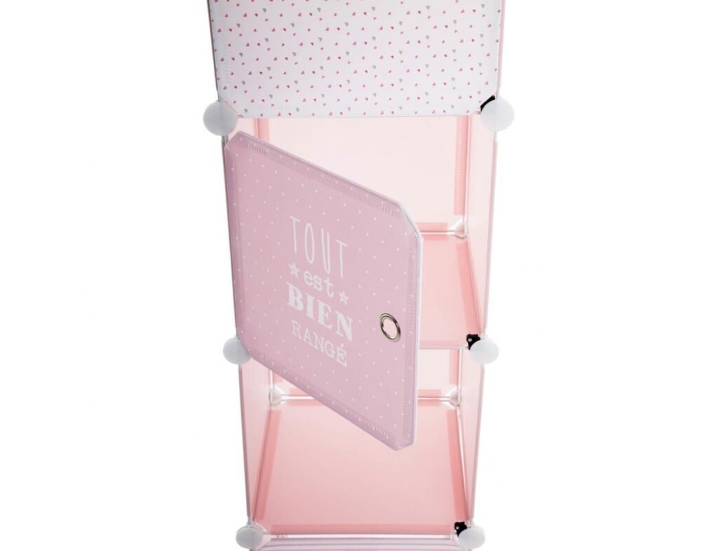 Παιδικό Δωμάτιο & Διακόσμηση Pink Storage Column Atmosphera For Kids 127161A