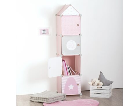 Παιδικό Δωμάτιο & Διακόσμηση Pink Storage Column Atmosphera For Kids 127161A