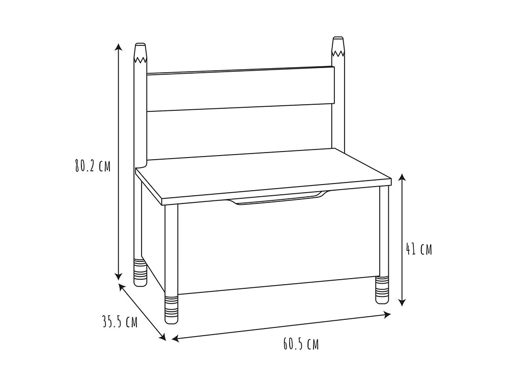 Παιδικό Δωμάτιο & Διακόσμηση Storage Box And Pencil Seat Hd5149/Web