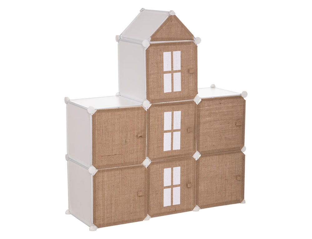 Παιδικό Δωμάτιο & Διακόσμηση Storage Castle Jute Atmosphera For Kids 188276