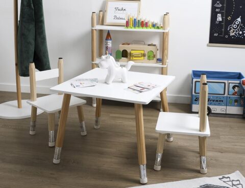 Παιδικό Δωμάτιο & Διακόσμηση Table And 2 Chairs Hd6740