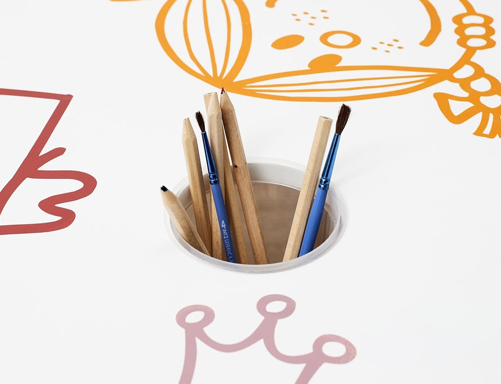 Παιδικό Δωμάτιο & Διακόσμηση Table With Pencil Pot Monsieur Madame Mm3369