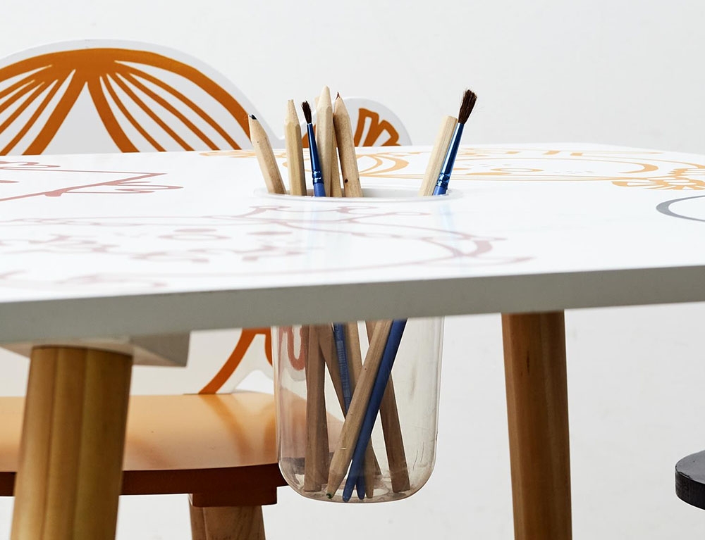 Παιδικό Δωμάτιο & Διακόσμηση Table With Pencil Pot Monsieur Madame Mm3369