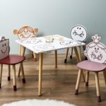 Παιδικό Δωμάτιο & Διακόσμηση Table With Pencil Pot Monsieur Madame Mm3369