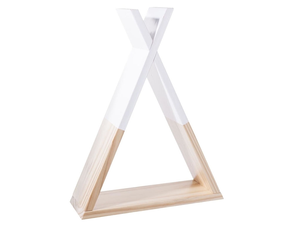 Παιδικό Δωμάτιο & Διακόσμηση Tipi Shelf White Atmosphera For Kids 127238
