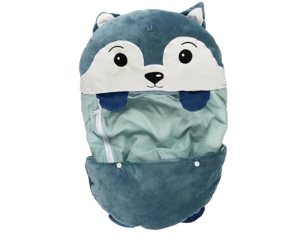 Παιδικό Δωμάτιο & Διακόσμηση Wolf Convertible Sleeping Bag 130X50Cm Tx9402