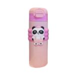 Παιδικό παγούρι-θερμός με καλαμάκι - 500ml - 219446 - Pink