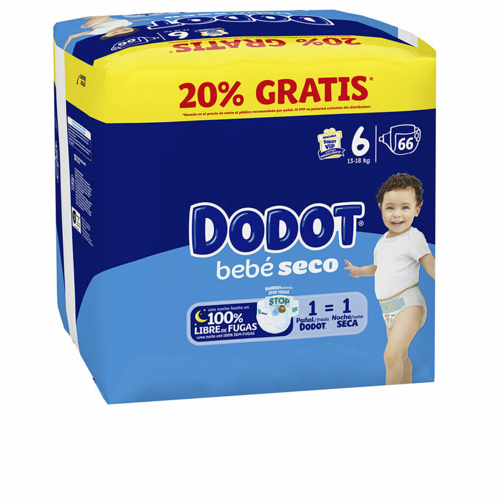 Πανάκια μιας χρήσης Dodot Etapas 6 x66