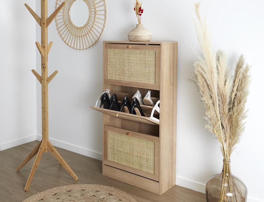 Παπουτσοθήκες Bali 3 Door Shoe Cabinet A1/M1 Hd0207