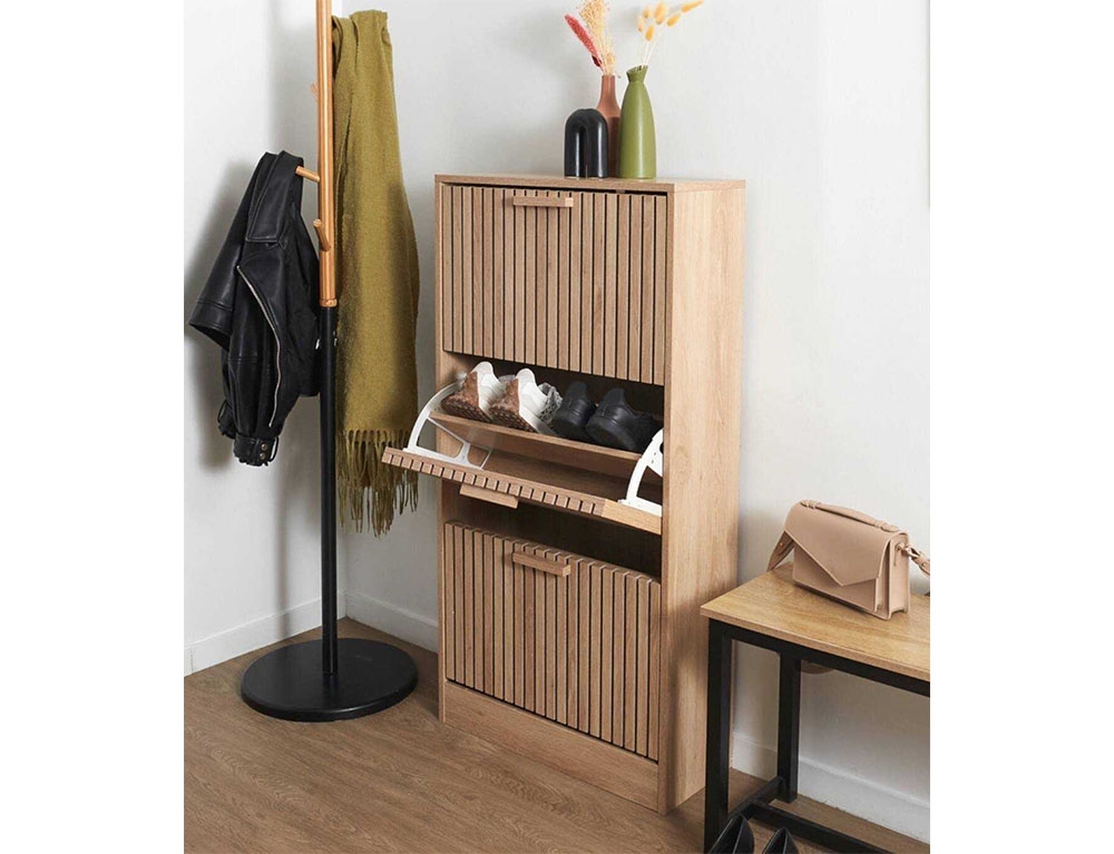 Παπουτσοθήκες Meuble A Chaussure 3 Portes Klaus M1 Hd0206Fs