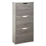 Παπουτσοθήκες Wood Shoe Rack 3Drw Grey 18P Five 160392A