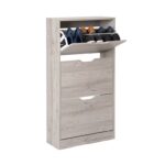 Παπουτσοθήκες Wood Shoe Rack 3Drw Grey 18P Five 160392A