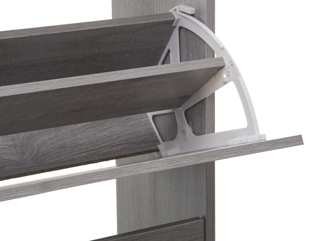 Παπουτσοθήκες Wood Shoe Rack 3Drw Grey 18P Five 160392A