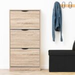 Παπουτσοθήκες Wood Shoe Rack 3Drw Nat 18P Five 160392D