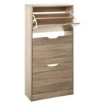 Παπουτσοθήκες Wood Shoe Rack 3Drw Nat 18P Five 160392D