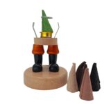 Παραδοσιακοί Ξύλινοι Smokers Smoke Figure Wood 7X15X6Cm (10040744) 30109-14