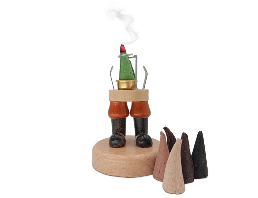 Παραδοσιακοί Ξύλινοι Smokers Smoke Figure Wood  7X15X6Cm,(10040744) 30105-14