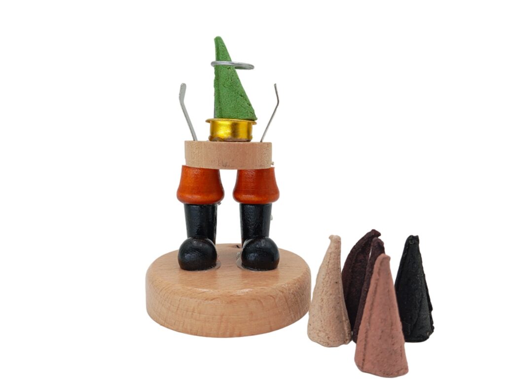 Παραδοσιακοί Ξύλινοι Smokers Smoke Figure Wood  7X15X6Cm,(10040744) 30105-14