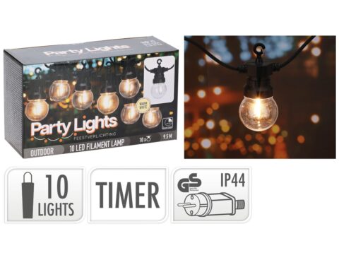 Party Lights String Light 10L Warm White