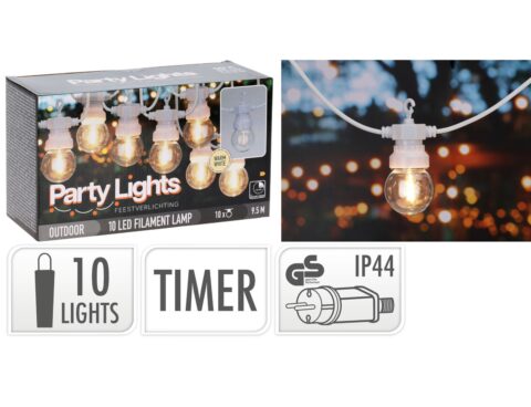 Party Lights String Light 10L Warm White