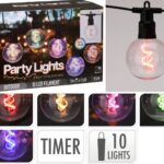 Party Lights String Light 10L With G80 Ball