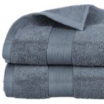 Πετσέτες Μπάνιου Dark Grey Bath Towel 100X150 Atmosphera 125869L