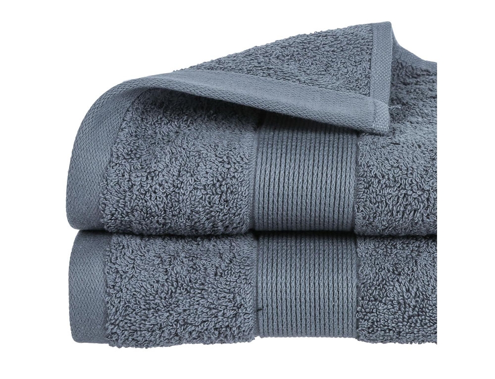 Πετσέτες Μπάνιου Dark Grey Hand Towel 450 50X90 Atmosphera 125867L