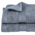 Πετσέτες Μπάνιου Dark Grey Towel 450 30X50 Atmosphera 125866L