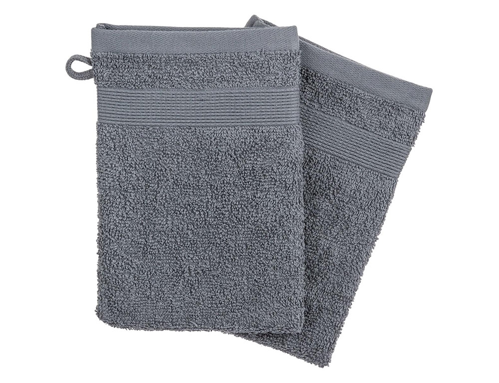 Πετσέτες Μπάνιου S/2 Dark Grey Gloves 450Gsm Atmosphera 125865L