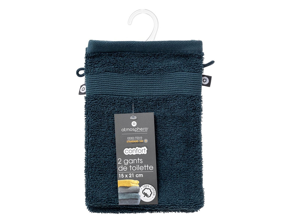 Πετσέτες Μπάνιου S/2 Gloves 450Gsm Aegan 15X21 Atmosphera 125865Y