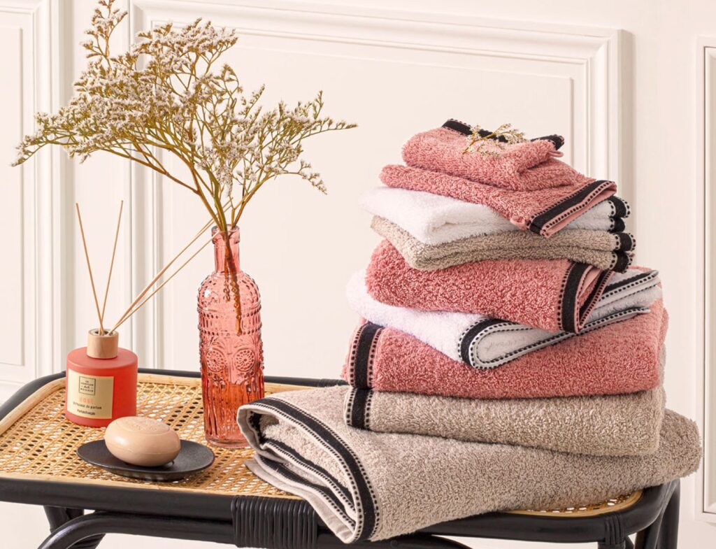 Πετσέτες Μπάνιου Towel Joia 550 Pink 30X50 Atmosphera 178548P