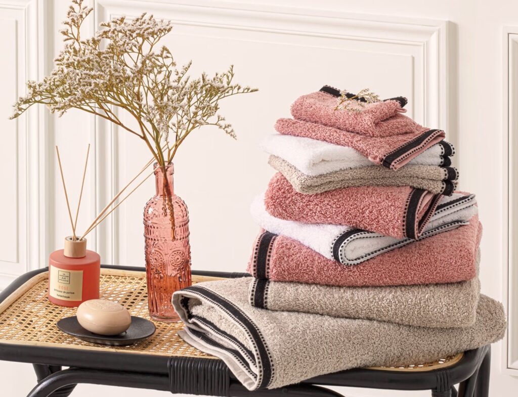 Πετσέτες Μπάνιου Towel Joia 550 Pink 50X90 Atmosphera 178549P