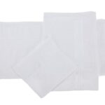 Πετσέτες Μπάνιου Towel Set Of 3 Sizes White Hd1001240