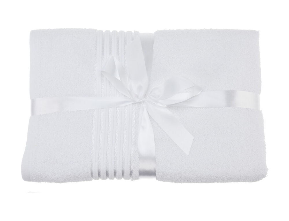 Πετσέτες Μπάνιου Towel Set Of 3 Sizes White Hd1001240