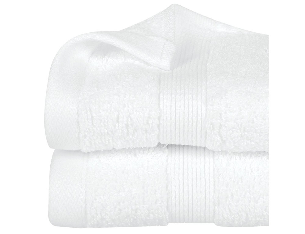 Πετσέτες Μπάνιου White Guest Towel 450 30X50 Atmosphera 125866Z