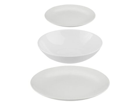 Πιάτα - Σετ Δείπνου/Καφέ 18P Set Colorama White 154520A