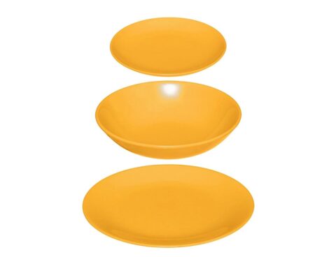 Πιάτα - Σετ Δείπνου/Καφέ 18P Set Colorama Yellow 154520K