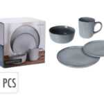 Πιάτα - Σετ Δείπνου/Καφέ Dinner Set Siaki 16Pcs Stoneware Q91000050