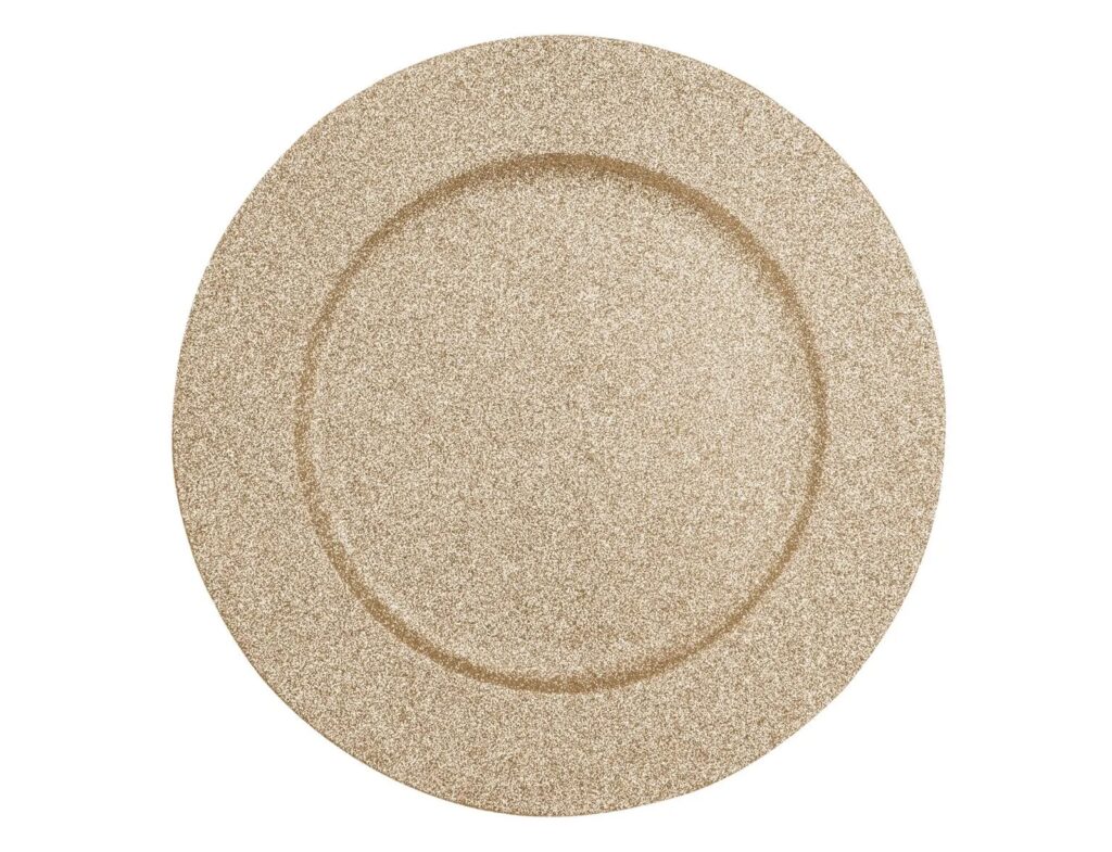Πιάτα - Σετ Δείπνου/Καφέ Glitter Pres. Round Plate Gold 147108Or