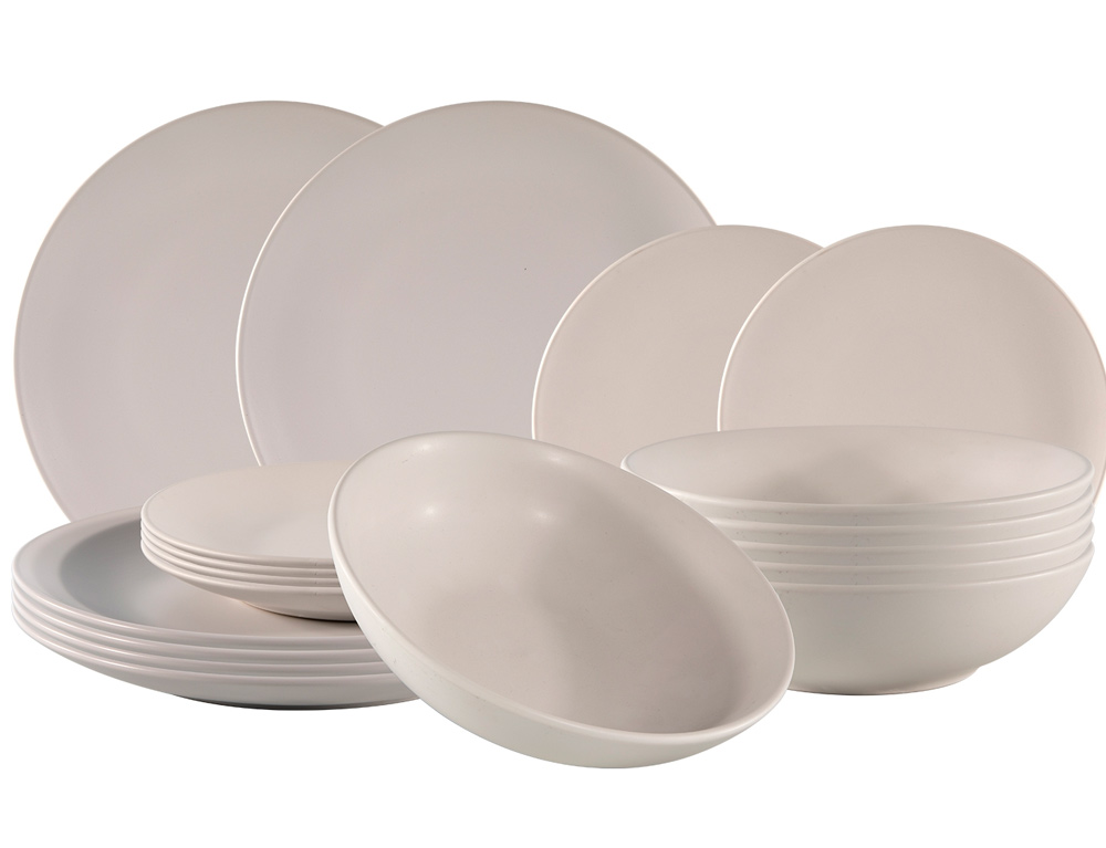 ΠΙΆΤΑ - ΣΕΤ ΔΕΊΠΝΟΥ/ΚΑΦΈ ΣΕΤ ΠΙΑΤΑ STUDIO TAVOLA MATT WHITE 18T 24327156