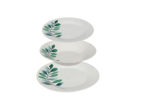 Πιάτα - Σετ Δείπνου/Καφέ Set Vegetal 18Pcs