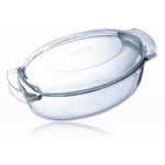 Πιάτο ψησίματος Pyrex 1040712 Λευκό Διαφανές 6 L 4,5 g 4,5 L