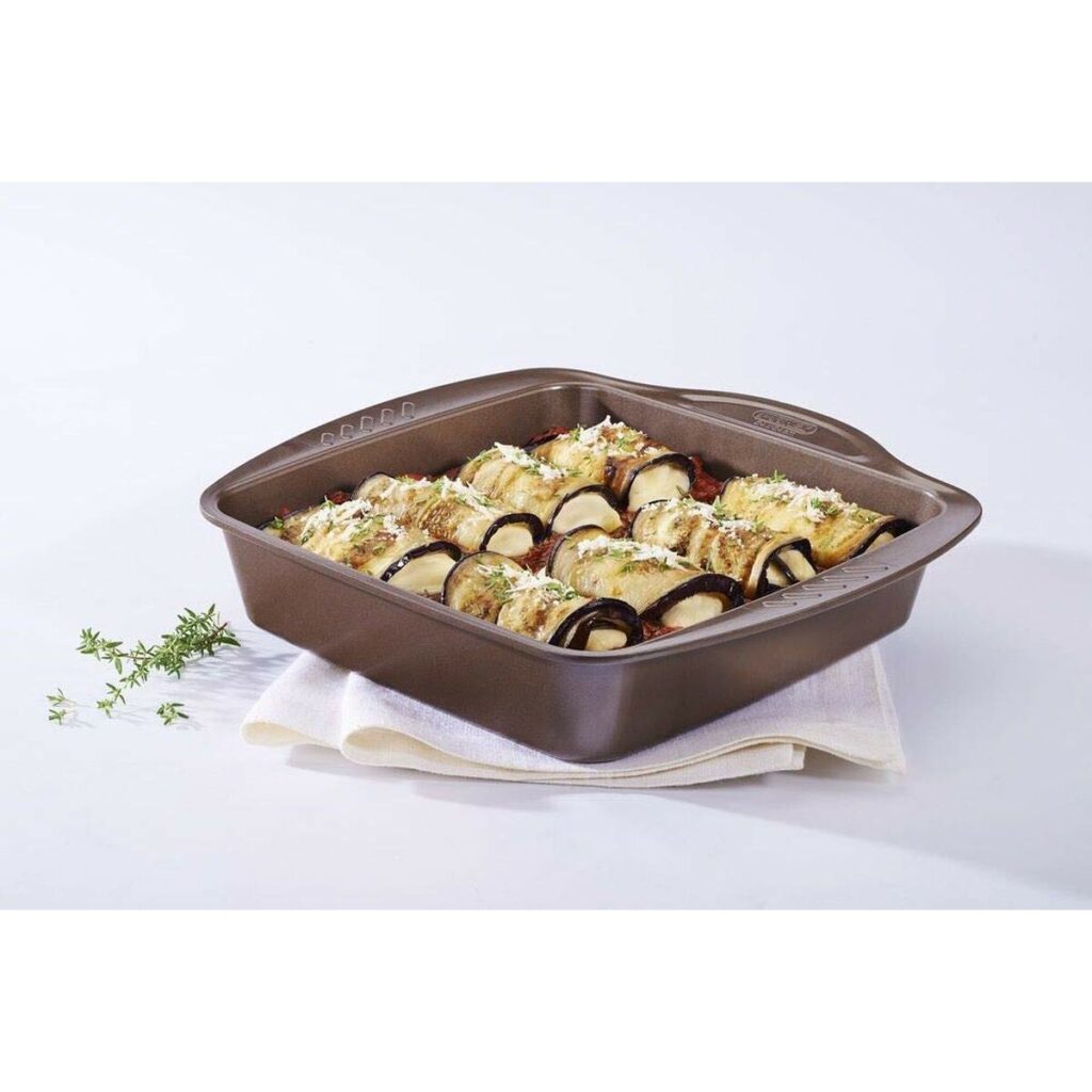 Πιάτο ψησίματος Pyrex Καφέ Μέταλλο