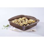 Πιάτο ψησίματος Pyrex Καφέ Μέταλλο